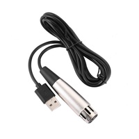 Microphone d'enregistrement USB MK-F600TL, parfait pour le studio, écoute flexible, microphone de conférence de bureau en plastique
