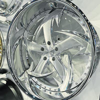 Jantes forgées sur mesure LZT-1144 en 2 pièces, 22, 24, 26 pouces, à profil profond, 5x112, 5x127, avec volant assorti pour Chevelle SS Malibu