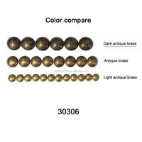 Clous décoratifs pour canapé, forme en dôme, 30306