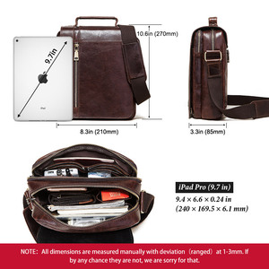 Borsa a <span class=keywords><strong>Tracolla</strong></span> HUMERPAUL in Vera Pelle, Borsa Messenger da <span class=keywords><strong>Uomo</strong></span>, Borsa a <span class=keywords><strong>Tracolla</strong></span> Maschile di Alta Qualità - Product Image 5