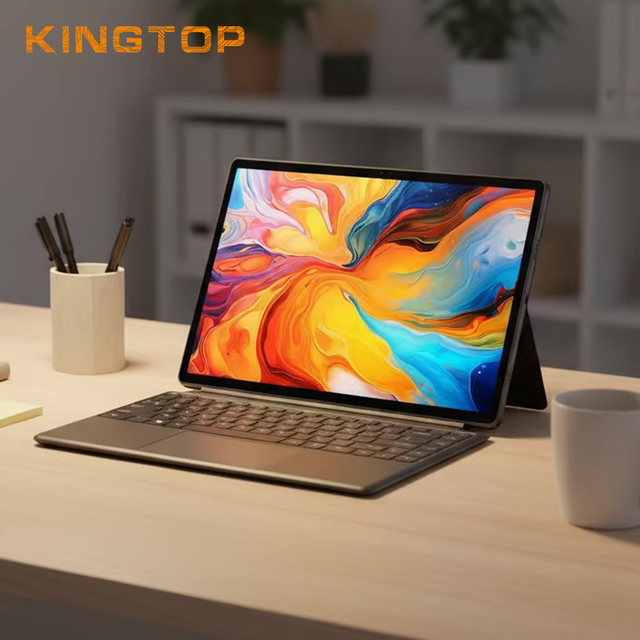 Wholesale New Android Tablet 14 Inch 6+128GB Tablet PC With Keyboard and Pen for Work and School  Support ODM and OEM