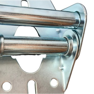 现代不锈钢 #<span class=keywords><strong>3</strong></span>车库门铰链支架更换铝和钢材料车库门铰链组 - Product Image 4