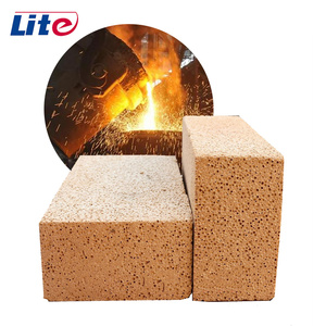 Ladrillo <span class=keywords><strong>Refractario</strong></span> de Burbujas de Aislamiento Térmico de Alta Alúmina, 1900 Grados Celsius, Precio de Fábrica para Hornos de <span class=keywords><strong>Cemento</strong></span> - Product Image 1