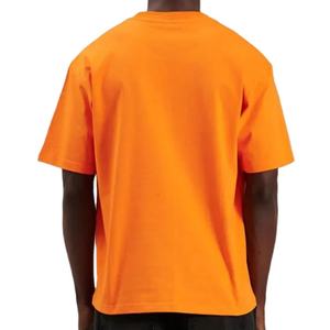 Fournisseur de t-shirts personnalisés pour hommes, 100% coton, surdimensionnés, épaules tombantes, col montant, streetwear, t-shirt vintage, lavage délavé, t-shirt ample pour hommes - Product Image 6