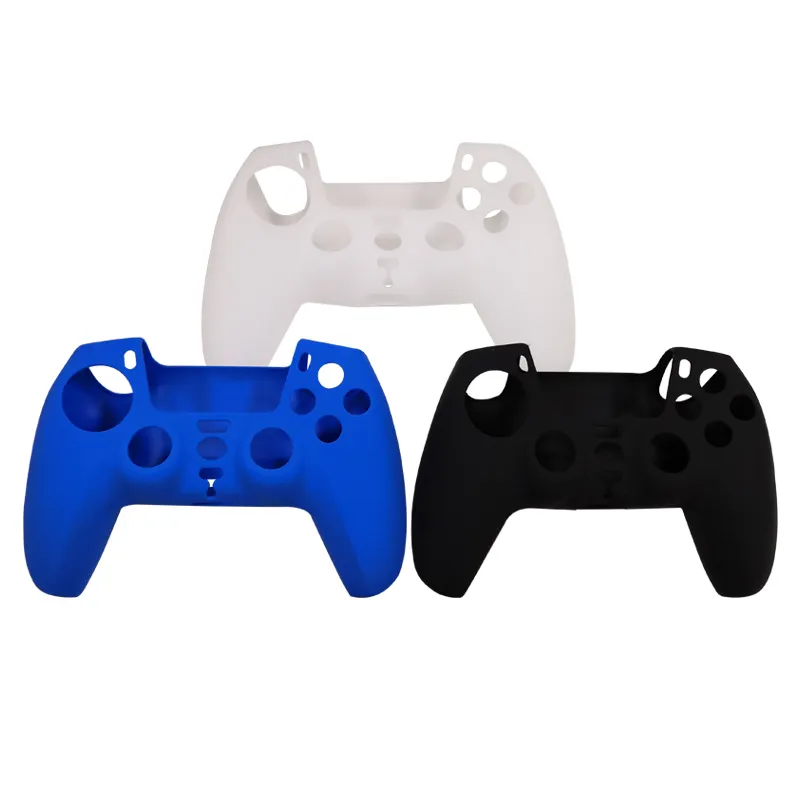 For PS5 handle silicone cover PS5 protector skin Cases with multi color soft rubber oil surface ps5 cases