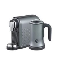 Manufacturing Single Cup Automatic Instant Coffee Maker with Water Tank and Milk Frother