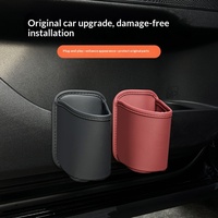 Support de tasse de voiture, porte-sacoches de porte, boîte de rangement pour téléphone, organisateur de dossier de siège, poubelle de rangement en plastique pour voiture