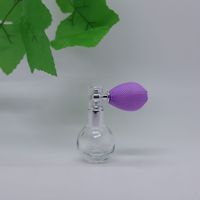 Bouteille de pulvérisation de poudre de verre de 10ml 30ml avec bouchon à vis d'atomiseur d'ampoule pour l'application de crème pour le visage de paillettes de cheveux