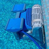 Автоматический робот-пылесос для бассейнов Dolphins высокого качества с управлением через приложение, из нержавеющей стали, с функцией всасывания и аксессуарами
