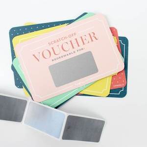 Cupones Silver Scratch Love, cupones para rascar, tarjetas de <span class=keywords><strong>descuento</strong></span> para rascar - Product Image 5