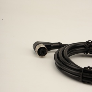 XS2F-M12PVC4A 2M plug-in cable L-type <strong>linear</strong> <strong>sensor</strong> connection cable plug-in cable proximity <strong>sensor</strong> - Product Image 6