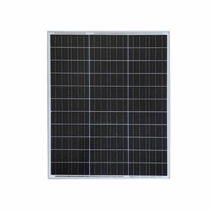 Panneau solaire monocristallin 100W, taille de cellule 156,75 mm x 156,75 mm, tension personnalisable, panneau de charge photovoltaïque - Product Image 1