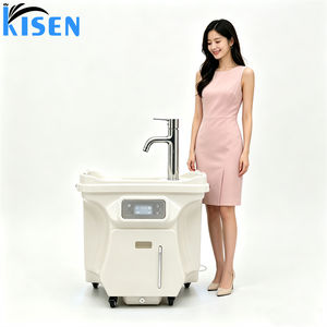 Beauty Salon Exhibition <b>Electric</b> <b>Portable</b> Hair Wash Basin Sink Wash Hand Shampoo Bowl With Water Tanks No Plumbing and <b>Heater</b> - Product Image 5