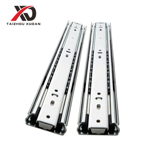 Guida scorrevole per cassetti a blocco esteso in acciaio inossidabile a tre binari per uso industriale, per tastiere e <span class=keywords><strong>tavoli</strong></span> da pranzo, con cuscinetti, per impieghi gravosi 51 - Product Image 2