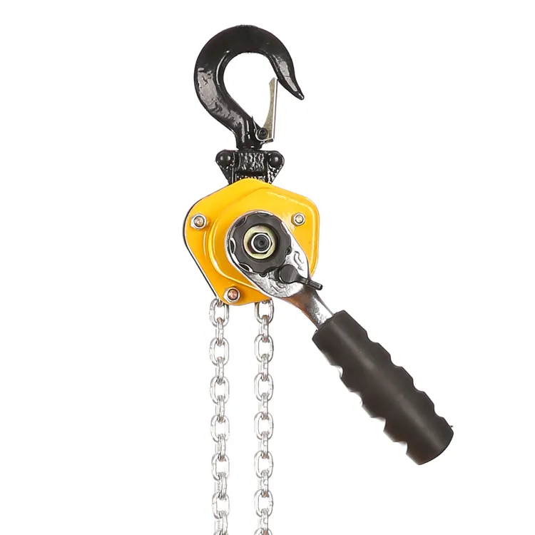 Ratchet Lever Chain Block 1.5 Ton Lift 1.5M M2.5 Ton 3 Ton 5 Ton 6 Ton Aluminium Manual Lever Chain Hoist