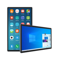 Nuevo Monitor Táctil PCAP OEM de 15.6 Pulgadas, Resolución 1920x1080, IP65 Impermeable, Android, Win10, Win11, PC Todo en Uno para Publicidad