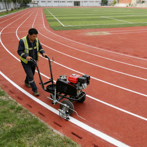 Macchina per la Marcatura Stradale con Motore a Benzina da 5.5HP, Spinta Manuale, Alta Efficienza e Pompa Affidabile per Campi da Calcio - Product Image 3