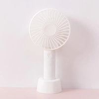 Ventilateur de refroidissement d'urgence portable haute efficacité à 3 vitesses avec batterie rechargeable USB 600 mAh pour la maison, l'hôtel et l'extérieur