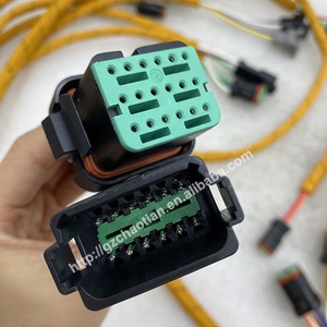 Faisceau de câblage moteur C7 pour excavatrice 324D 325D 329D, faisceau de câblage moteur 381-2499 195-7336 198-2713 - Product Image 4
