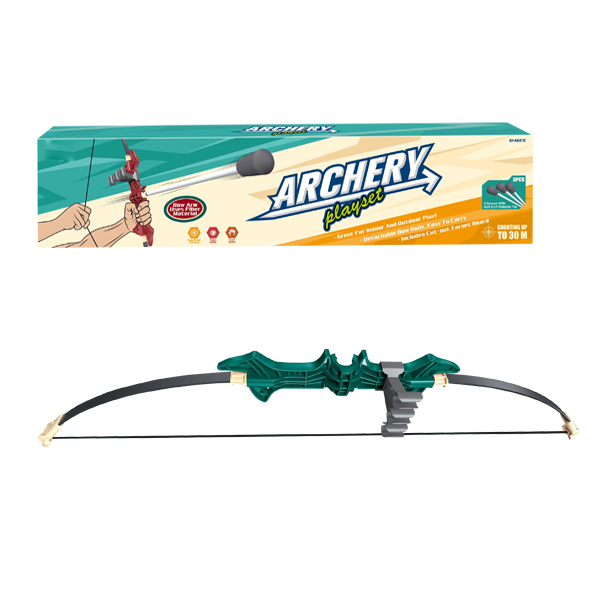 Amazon Детские уличные игрушки пластиковая игра лук и стрела набор игрушек