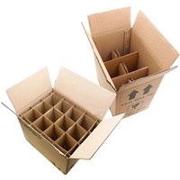Huayi Long – Carton ondulé double paroi personnalisable, robuste, à fentes, durable, recyclable, imprimé quadricolore pour aliments et vin