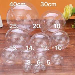 <span class=keywords><strong>Bola</strong></span> de Plástico <span class=keywords><strong>Transparente</strong></span> <span class=keywords><strong>Transparente</strong></span> al por Mayor 5 6 7 <span class=keywords><strong>8</strong></span> 9 10 20 30 40CM Adorno Colgante para Árbol de Navidad <span class=keywords><strong>Bola</strong></span> Decorativa - Product Image 2
