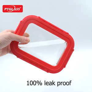 Recipientes de Vidrio Rectangulares Pyglass para Preparación de Comidas con Tapas, Resistentes al Calor, Libres de BPA, Recipientes Pequeños de Vidrio para Alimentos, Aptos para <span class=keywords><strong>Microondas</strong></span> - Product Image 4