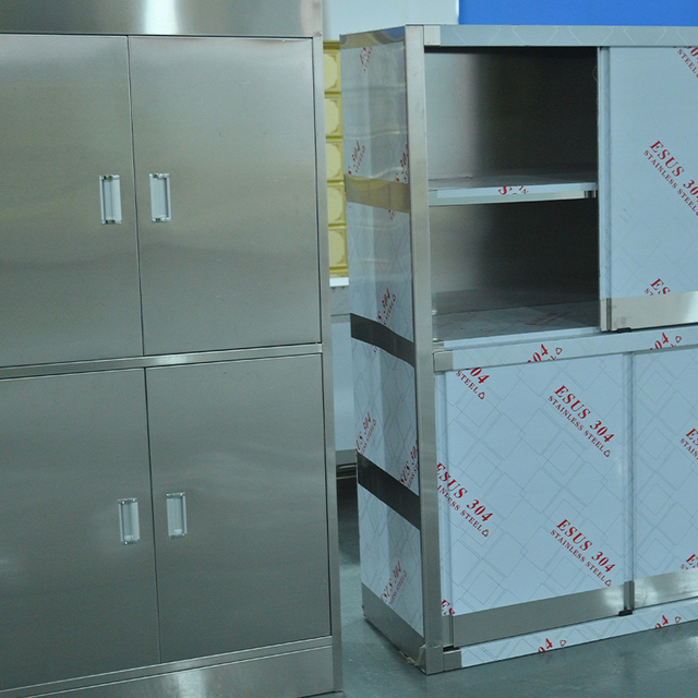 Large Storage Space Stainless Steel 4-Door European American Customizable Eco-Friendly Equipment Cabinet for Anatomy Room