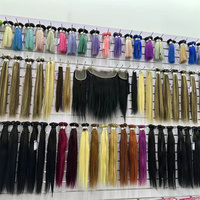 Peluca de Cabello Humano Vietnamita Virgen SDD, Rizos Voluminosos, Densidad 250%, Sin Pegamento, Lista para Usar, Encaje Frontal HD 13x6, Precortada y Predecolorida