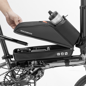 ROCKBROS-Bolsa de viaje para bicicleta eléctrica, resistente al agua, para manillar delantero - Product Image 4