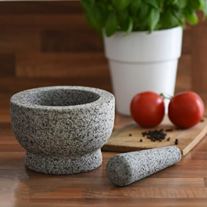 mortar and pestle set stone