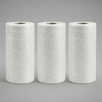 Tapis de fibres de verre coupées pour la construction de bateaux, pales d'éoliennes, pièces automobiles, produits FRP pour salles de bain, rouleau de tapis en fibre de verre