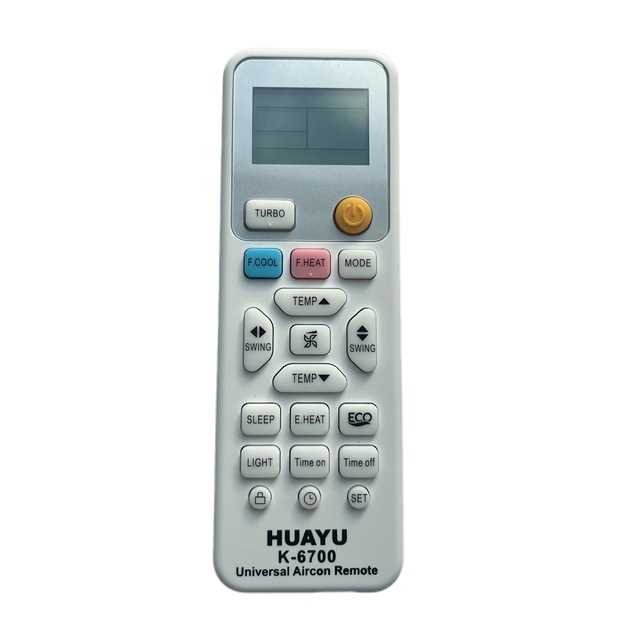 HUAYU K-6700 Infrared Air Conditioner Remote Control Universal for All Brands AC