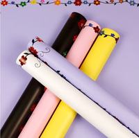 Kertas Pembungkus Bunga Segar Florist Anti Air Matte Multi Warna