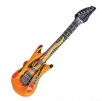 Vente en gros en usine Guitare gonflée 55cm Guitare gonflable promotionnelle pour enfants