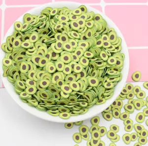 Bestseller Polymer Wassermelone Frucht scheiben Streu sel für Schleim und Nail Art, Schleim zubehör Groß packung in 1 kg Beutel Heißer Verkauf p