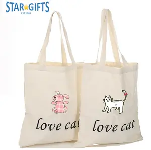 China Supplier Printed Logo Canvas Shopping Tote Bags Everyday Use Big Large Groceries Shopping Bag For Women Girls