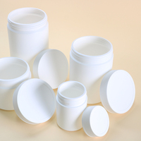 Vide large bouche 250ml-1000ml blanc en plastique Pet pharmaceutique pilule Capsule conteneur médecine vitamines suppléments bouteilles