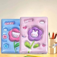 Cuaderno Adorable con Cubierta Estereoscópica 3D - Diario de Relajación para Estudiantes