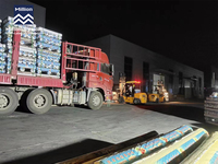 Bâche en PE imperméable Million Blue, tissu laminé avec fonction hydrofuge pour bâche de camion extérieure