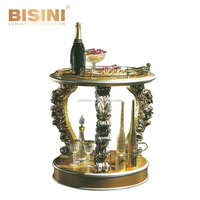 Table en marbre de Style Baroque royale, haut de Table pour les loisirs, empire et Volakas, couleur dorée, Baroque