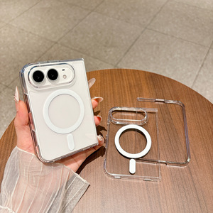 Custodia Duo per <span class=keywords><strong>iPhone</strong></span> Originale Trasparente con Ricarica Wireless Magnetica, <span class=keywords><strong>Cover</strong></span> Protettiva Trasparente per <span class=keywords><strong>iPhone</strong></span> Duo - Product Image 5