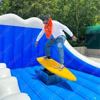 Simulateur de surf gonflable portable d'extérieur pour enfants, entraîneur d'équilibre pour le surf, couleur personnalisée, marque Songfa, matériau PVC