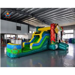 Offre Spéciale : Combo Château Gonflable Extérieur avec Toboggan et Piscine pour la Vente - Product Image 2