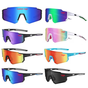 نظارات شمسية مصممة UV400 نظارات دراجة كبيرة الحجم للرجال والنساء في الهواء الطلق - Product Image 1