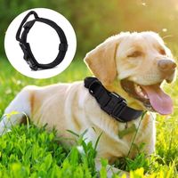 Collier de chien personnalisé en nylon, tactique, à carreaux, robuste, anti-traction, résistant aux chocs, toutes saisons, lavable en machine, marque privée pour