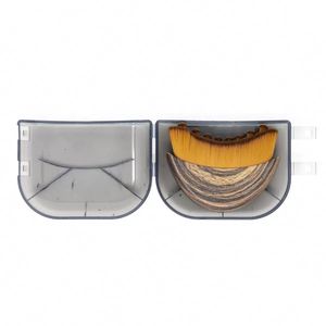 Nouvelle <span class=keywords><strong>brosse</strong></span> <span class=keywords><strong>de</strong></span> contour lymphatique pour le <span class=keywords><strong>visage</strong></span> avec manche en plastique et poils en nylon, pour le soin des yeux et du cou, utilisée avec du correcteur - Product Image 5