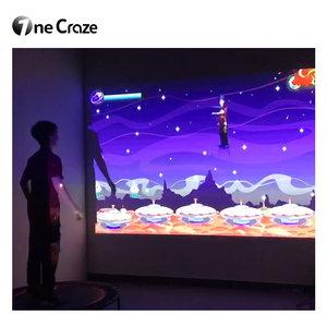 Système de projection interactive AR pour trampoline sportif mural en métal commercial pour enfants - Product Image 2