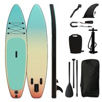 Planche de SUP gonflable en PVC durable, type polyvalent, portable, écologique, taille personnalisée, kit de réparation pour activités aquatiques en extérieur