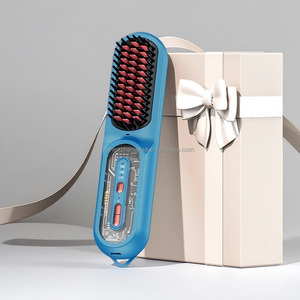 Plancha de Pelo a Batería con Calentamiento Rápido, Temperatura Máxima de 190°C, Cepillo Alisador de Pelo, Venta al por Mayor de Fábrica, Alta Calidad - Product Image 4